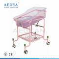 AG-CB010 CE approuvé coloré ABS matériel lit hôpital portable bébé lit